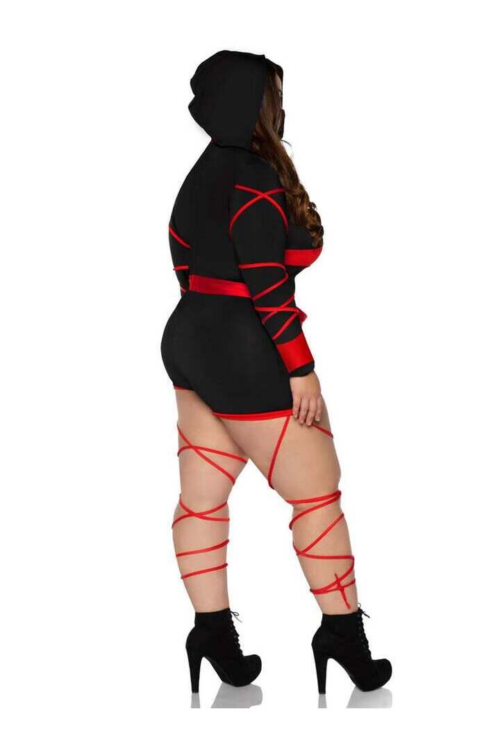 Leg Avenue Plus Dragon Ninja Costume 10