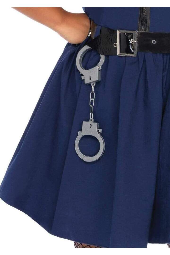 Leg Avenue Plus Flirty Cop Costume in Blue 5
