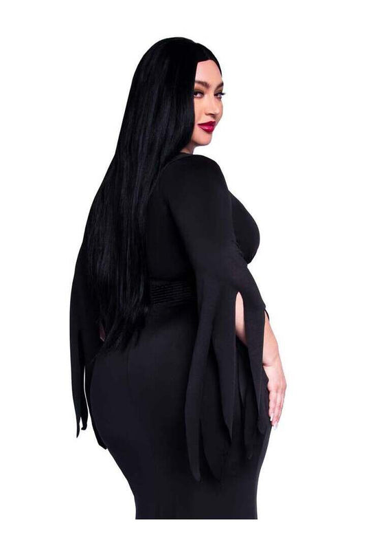 Leg Avenue Plus Immortal Mistress Costume Dress in Black 1
