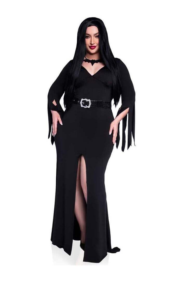 Leg Avenue Plus Immortal Mistress Costume Dress in Black 3