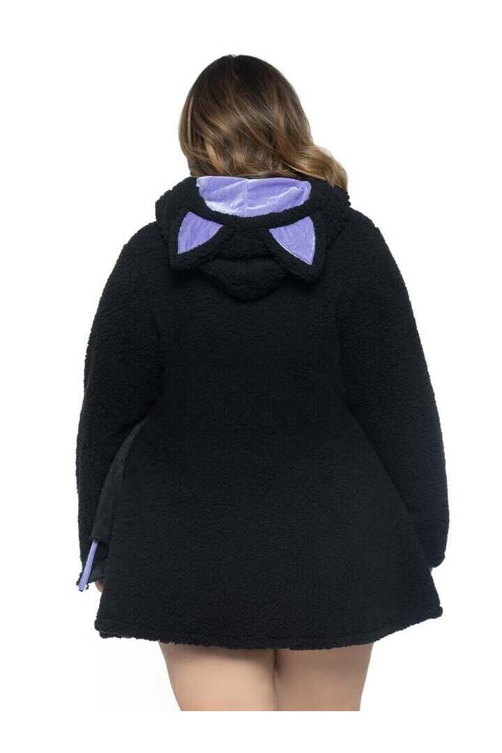 Leg Avenue Plus Moonlight Bat Costume in Black 4