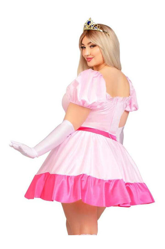 Leg Avenue Plus Pink Princess Costume in Pink 1