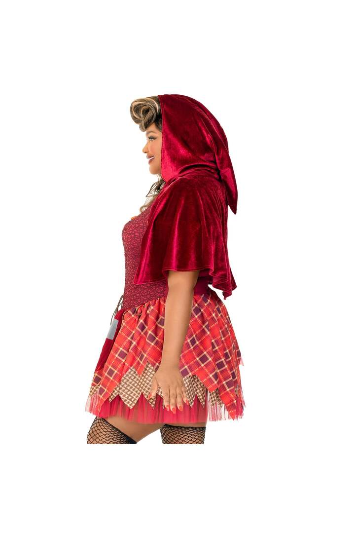 Leg Avenue Plus Salem Sweetie Costume Orange 2