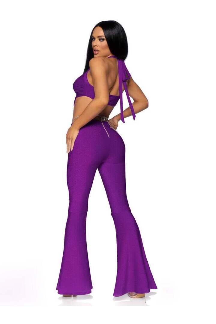 Leg Avenue Pop Star Costume in Purple 5