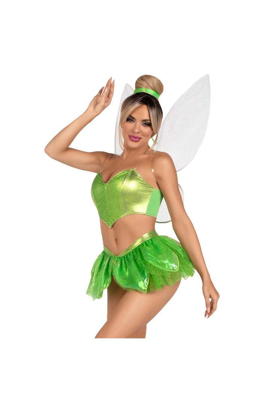 Leg Avenue Rebel Fairy Costume Green