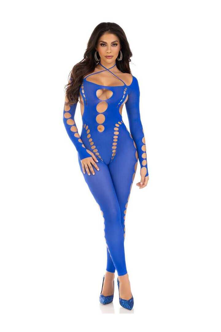 Leg Avenue Reckless Intentions Footless Bodystocking in One Size 6