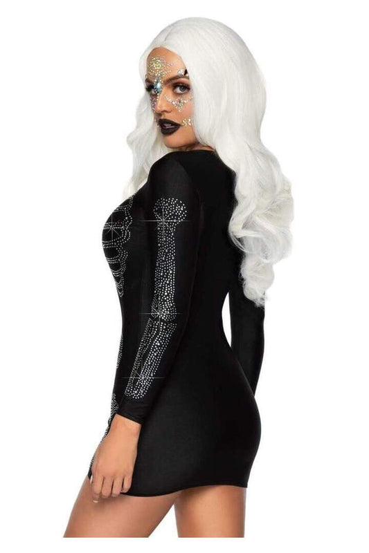 Leg Avenue Rhinestone Skeleton Dress 1