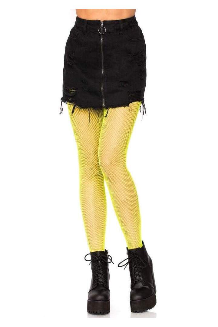Leg Avenue Risa Nylon Fishnet Tights in One Size 15