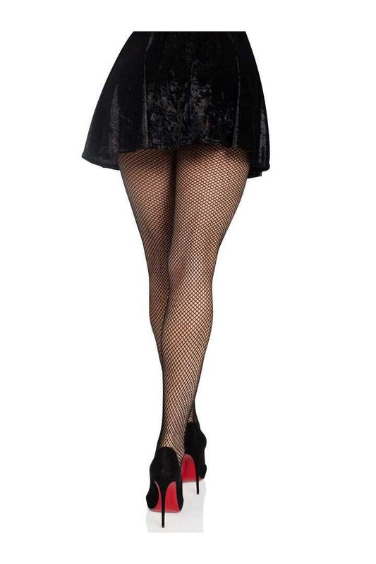 Leg Avenue Risa Nylon Fishnet Tights in One Size 1