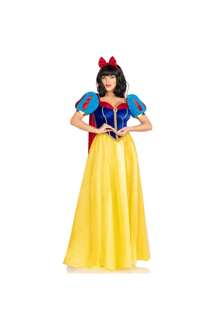 Leg Avenue Royal Snow White Costume Yellow 4