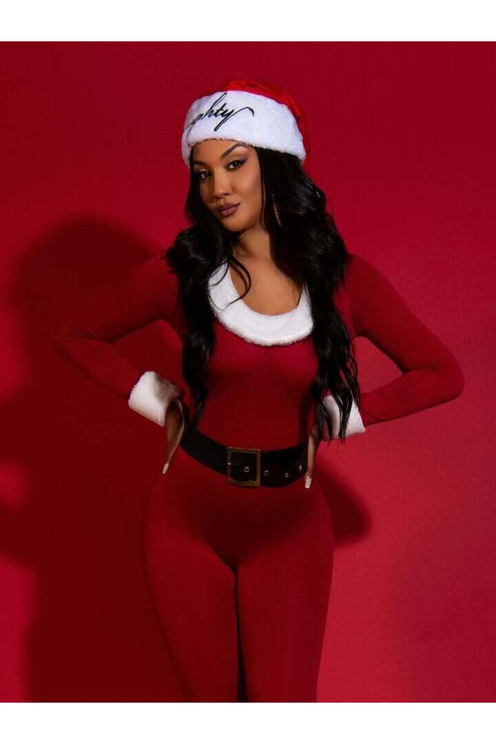 Leg Avenue Santa Baby Costume in Red/White 6