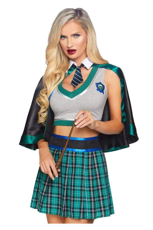 Leg Avenue Sinister Spellcaster Costume in Green