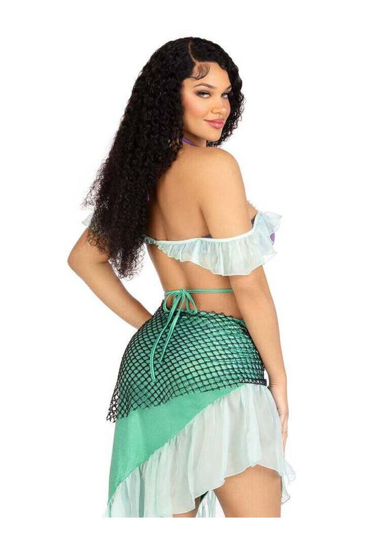 Leg Avenue Spellbound Mermaid Costume in Purple/Green 1