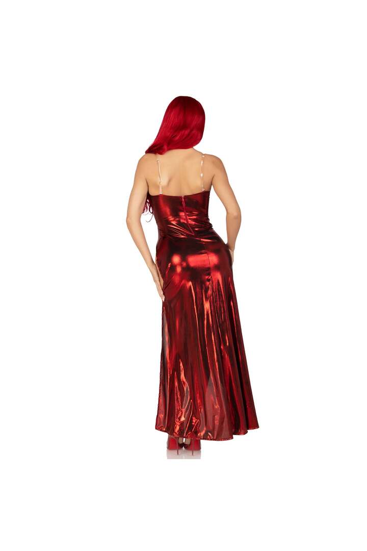 Leg Avenue Starlet Costume Dress Red 5