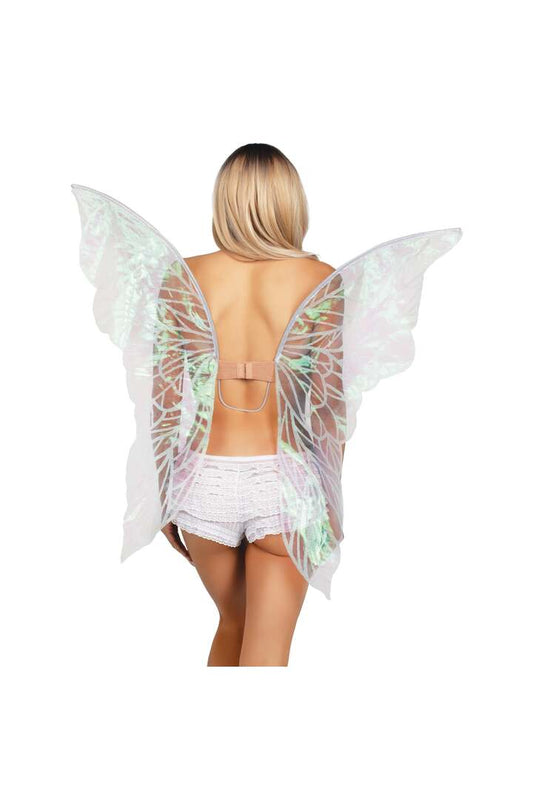 Leg Avenue Strapless Fairy Wings Clear in One Size 1