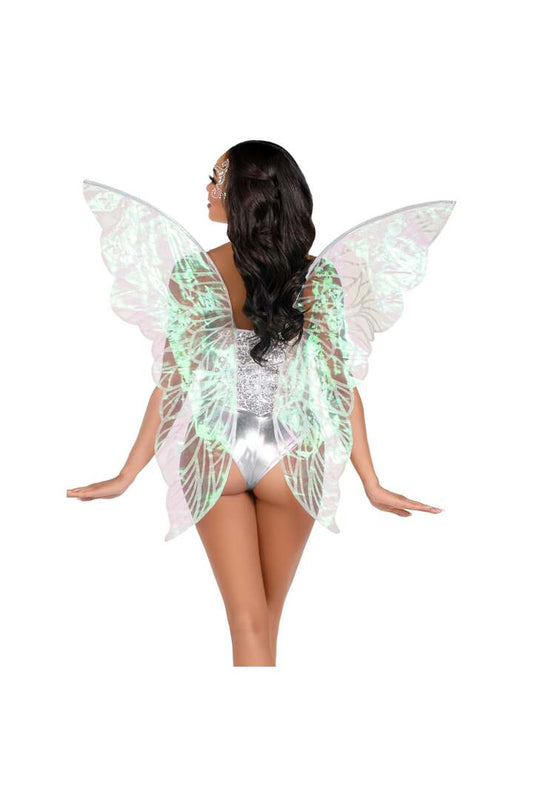 Leg Avenue Strapless Fairy Wings Clear in One Size
