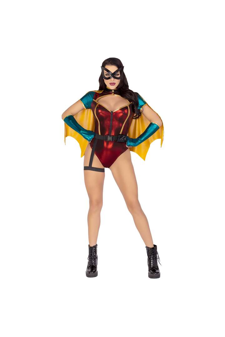 Leg Avenue Sultry Sidekick Costume Red 3