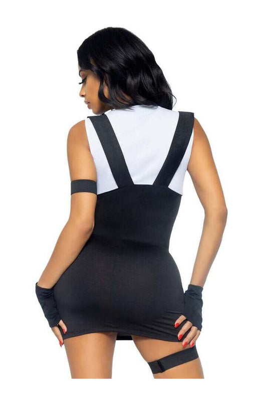 Leg Avenue Sultry SWAT Officer Costume in Black 1