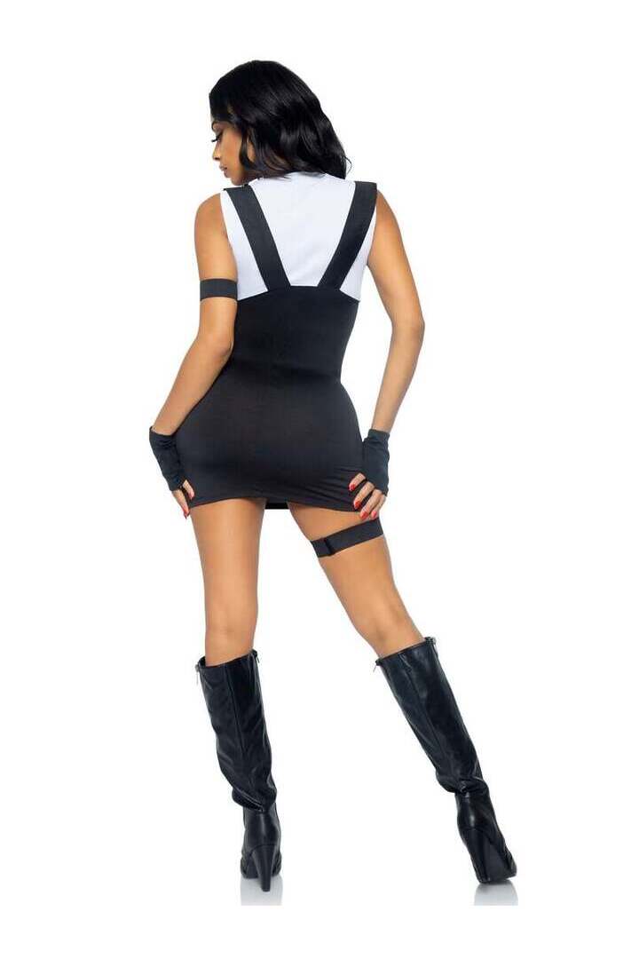 Leg Avenue Sultry SWAT Officer Costume in Black 5