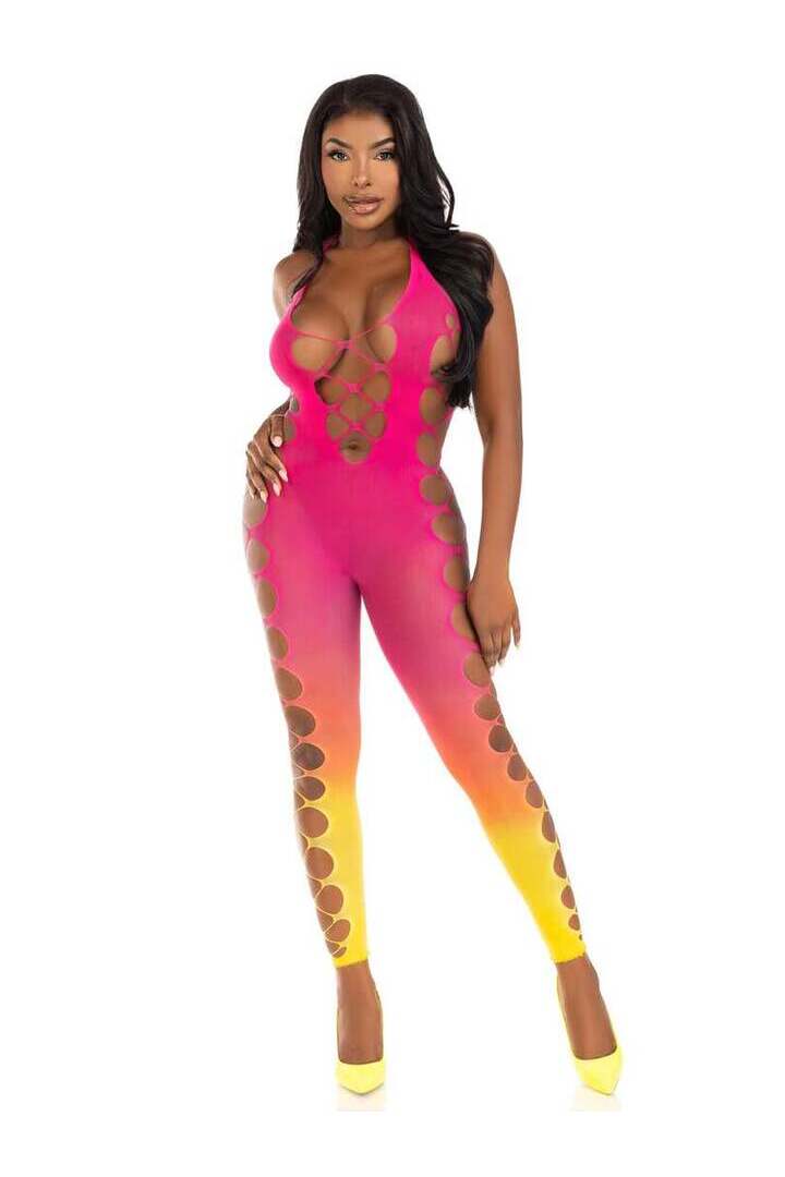 Leg Avenue Summer Nights Footless Bodystocking in One Size 11