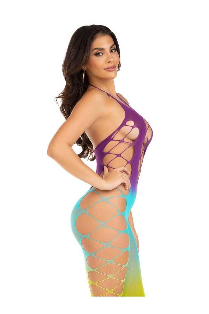 Leg Avenue Summer Nights Footless Bodystocking in One Size 3
