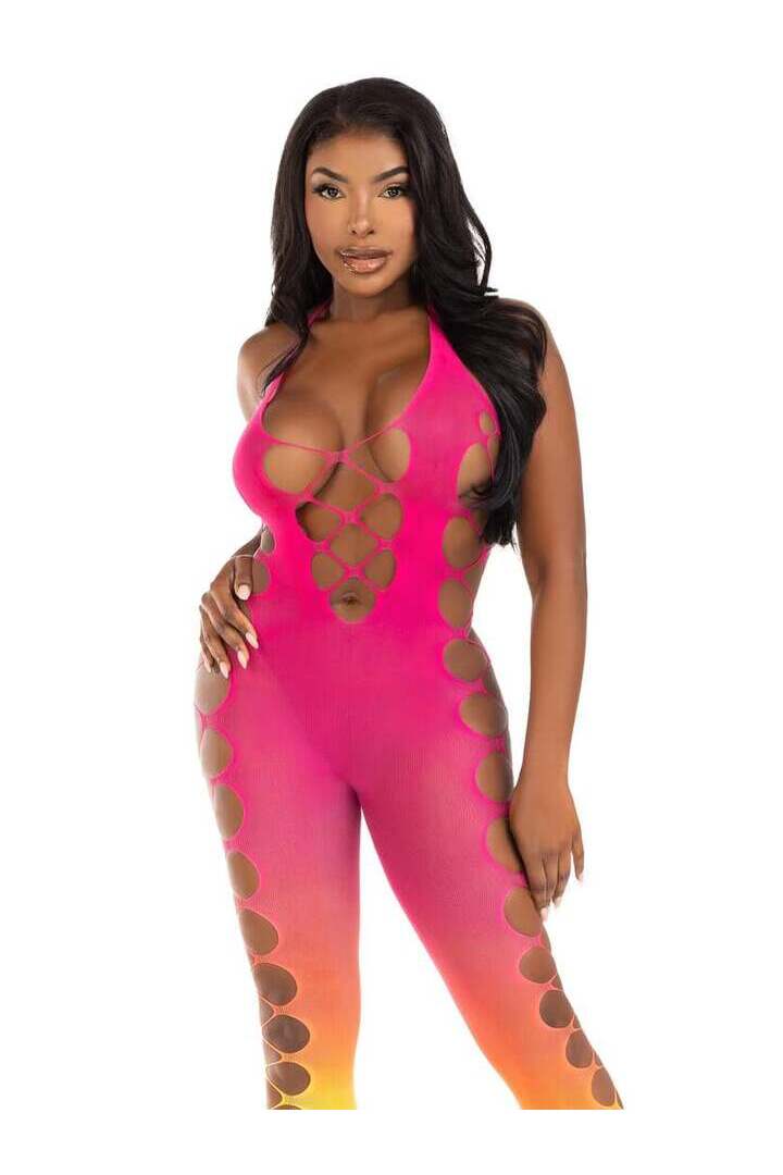 Leg Avenue Summer Nights Footless Bodystocking in One Size 8