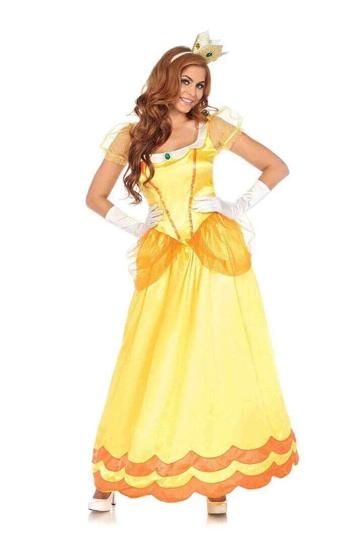 Leg Avenue Sunflower Princess Costume in Yellow/Orange 2