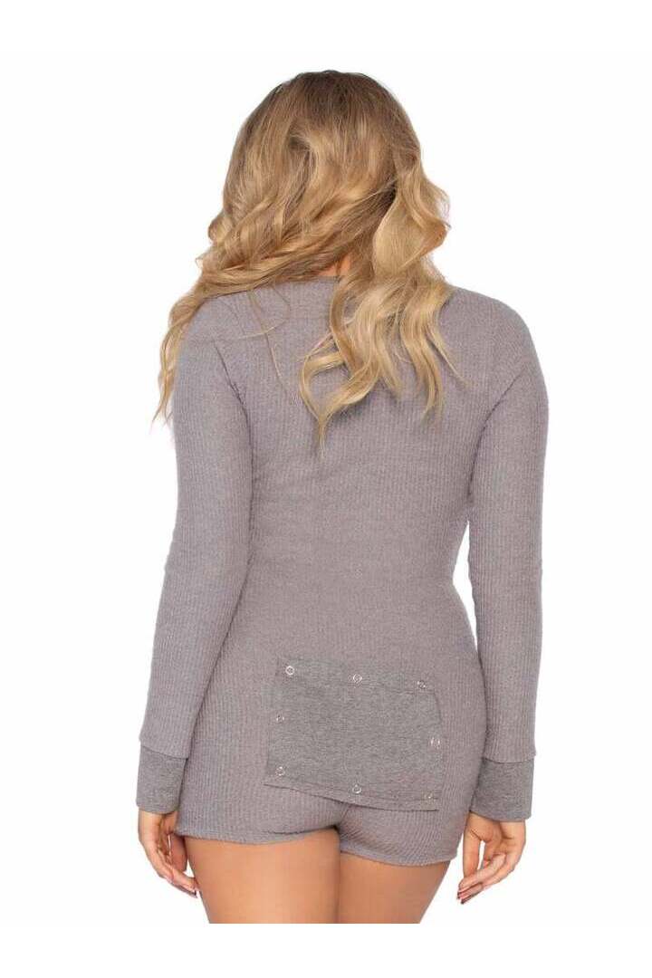 Leg Avenue Sweet Dreams Long Johns Romper 3