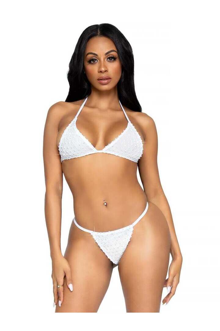 Leg Avenue Tempest Bikini Set in One Size 3