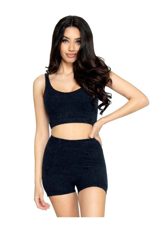 Leg Avenue Ultra-Soft Cozy Knit Lingerie Sleepwear