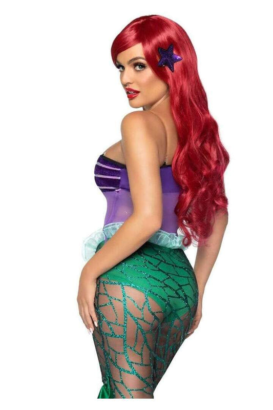 Leg Avenue Under the Sea Mermaid Costume in Purple/Green 1