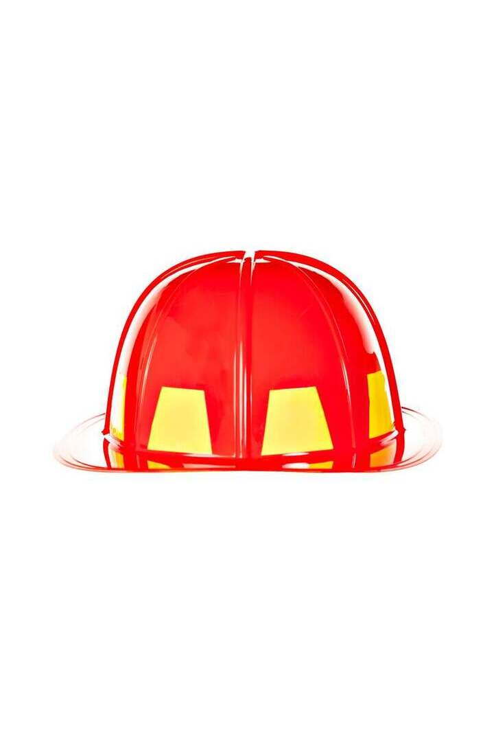Leg Avenue Unisex Fireman Costume Hat Red in One Size 2