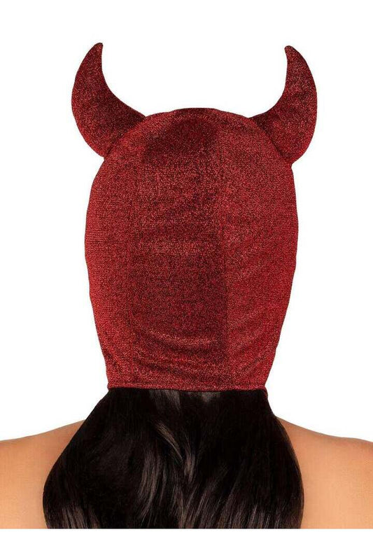 Leg Avenue Vintage Devil Bonnet Red in One Size 1