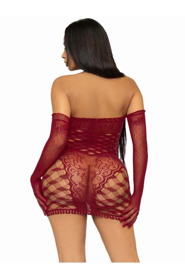 Leg Avenue Waiting Game Dress Set in One Size 7