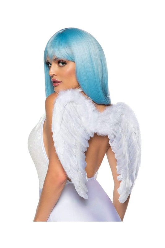 Leg Avenue White Feather Wings White in One Size 1