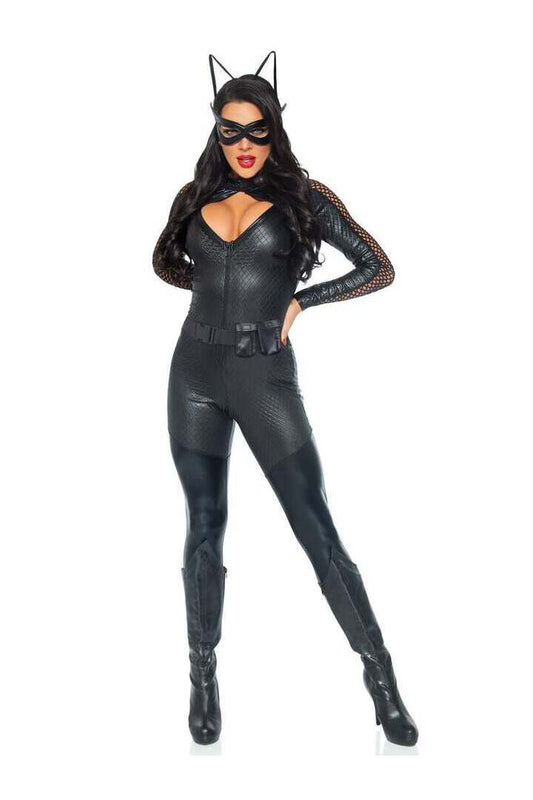 Leg Avenue Wicked Kitty Costume in Black 1
