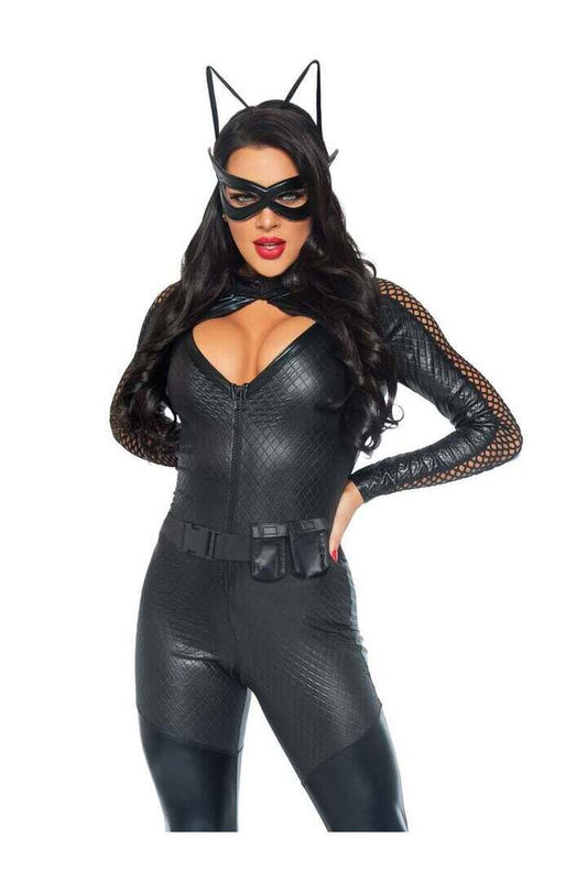Leg Avenue Wicked Kitty Costume in Black