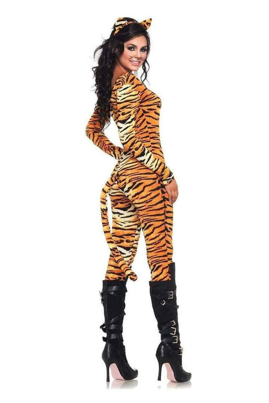 Leg Avenue Wild Tigress Costume in Orange/Black 1