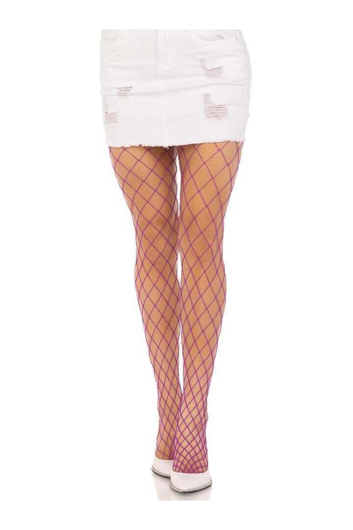 Leg Avenue Xena Spandex Diamond Tights in One Size 12