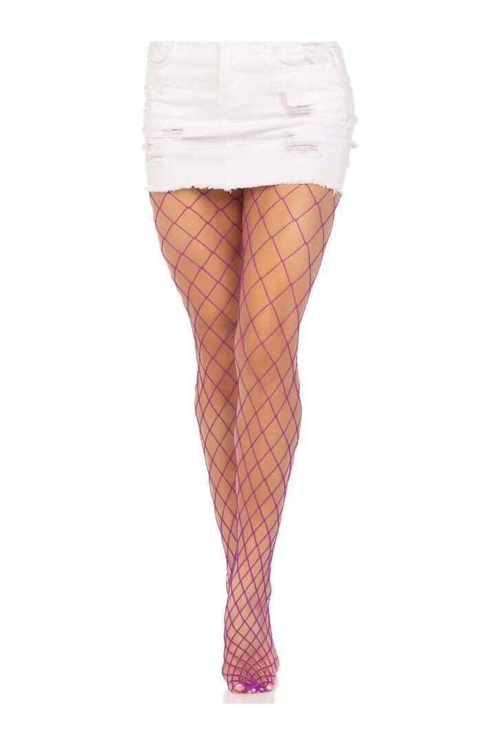 Leg Avenue Xena Spandex Diamond Tights in One Size 14