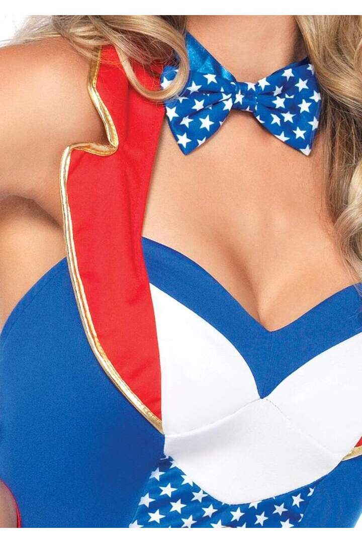 Leg Avenue Yankee Doodle Darlin' Costume Red/White/Blue in Medium/Large 2