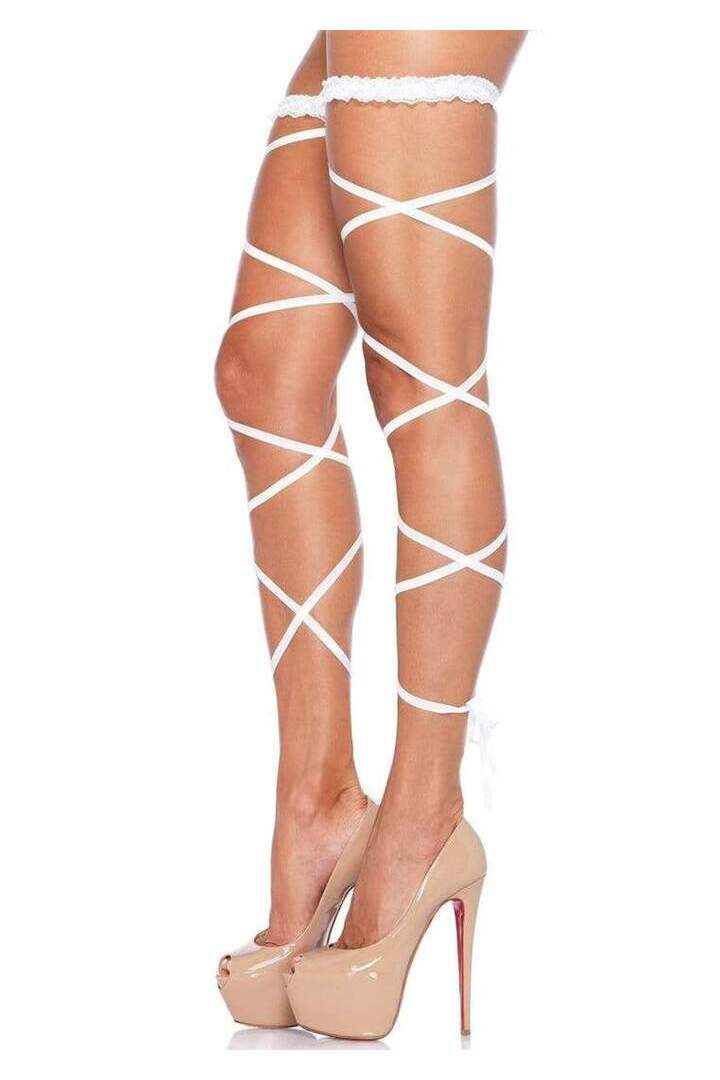 Leg Avenue Yuna Garter Leg Wraps in One Size 3