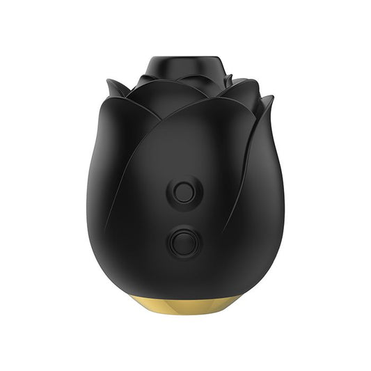 Lovehoney Fifty Shades of Grey Hearts & Flowers Rose Vibrator - Black 2