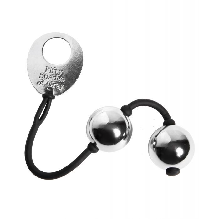 Lovehoney Fifty Shades of Grey Inner Goddess Silver Metal Pleasure Balls 1