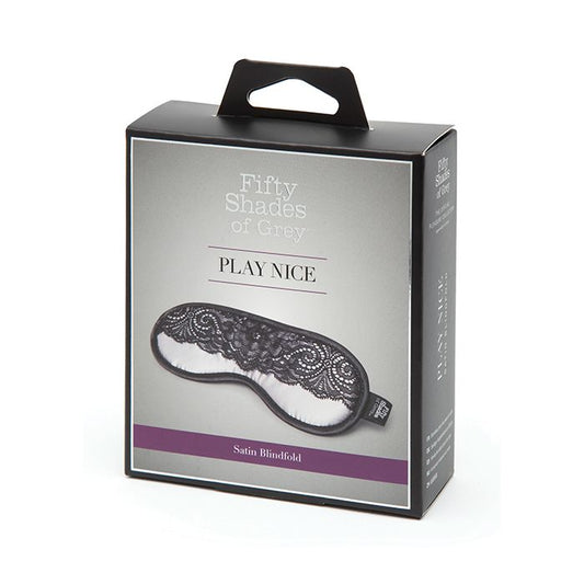 Lovehoney Fifty Shades of Grey Play Nice Satin & Lace Blindfold