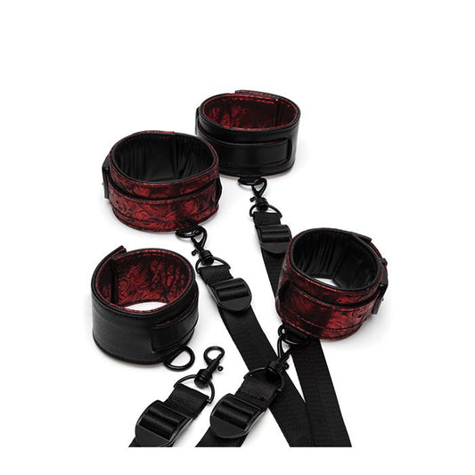 Lovehoney Fifty Shades of Grey Sweet Anticipation Under Mattress Restraint Set 1