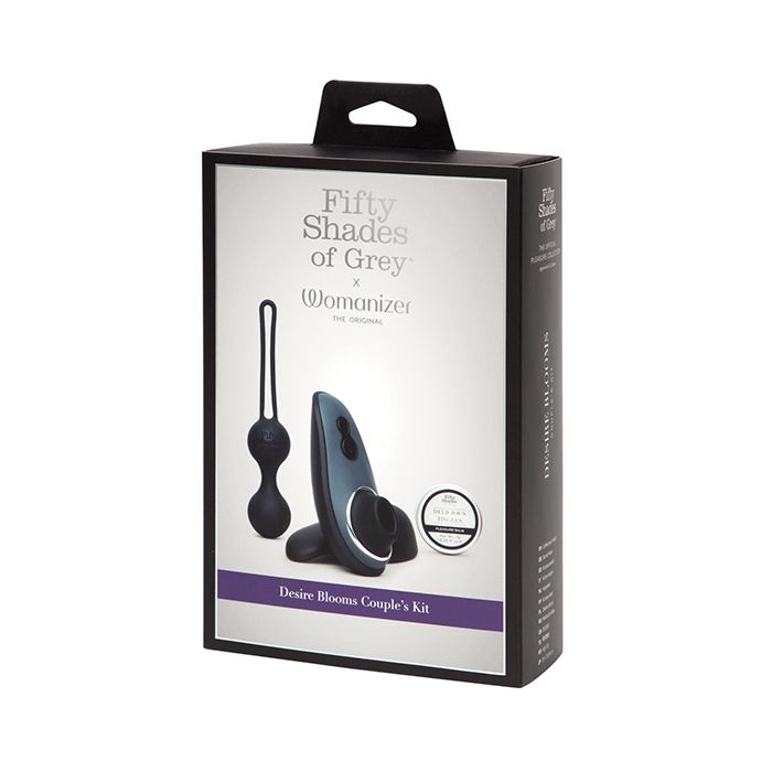 Lovehoney Fifty Shades of Grey & Womanizer Desire Blooms Kit 3