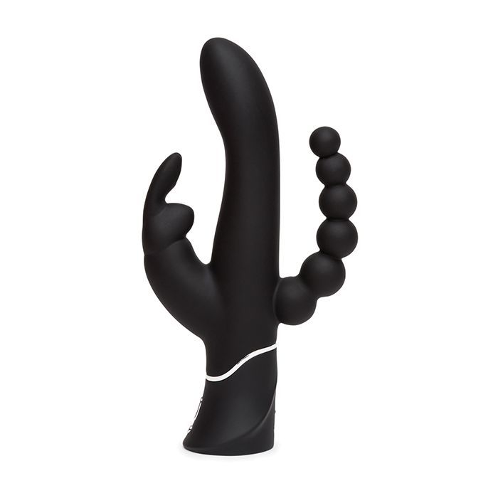 Lovehoney Happy Rabbit Triple Curve - Black 2