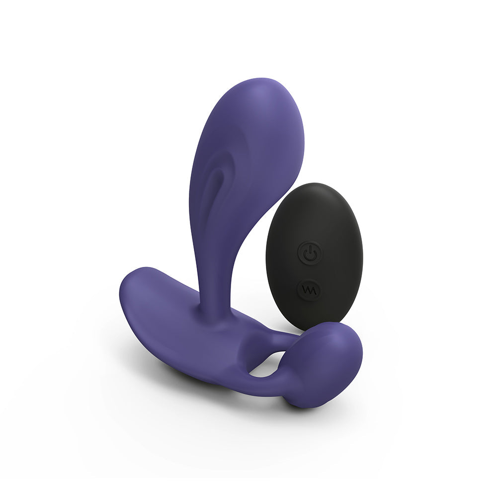 Lovely Planet Love to Love Witty Rechargeable Remote-Controlled Silicone P & G Vibrator 2