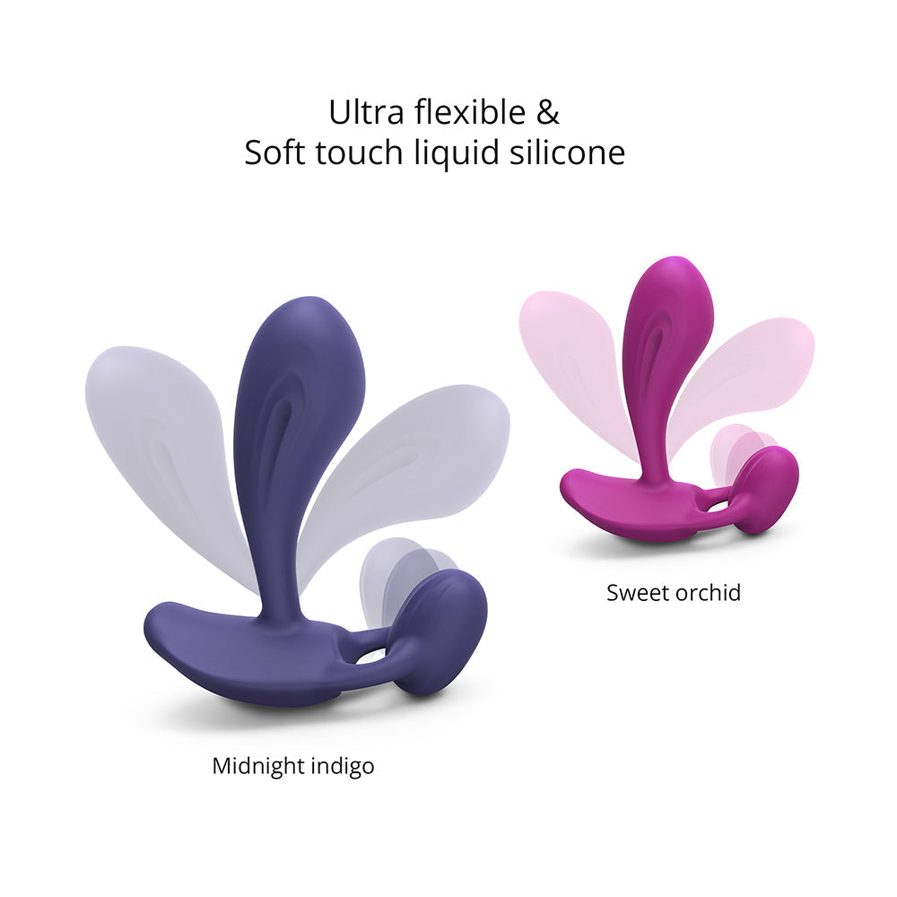 Lovely Planet Love to Love Witty Rechargeable Remote-Controlled Silicone P & G Vibrator 4